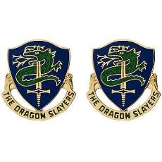 Idaho Military Academy Unit Crest (The Dragon Slayers)